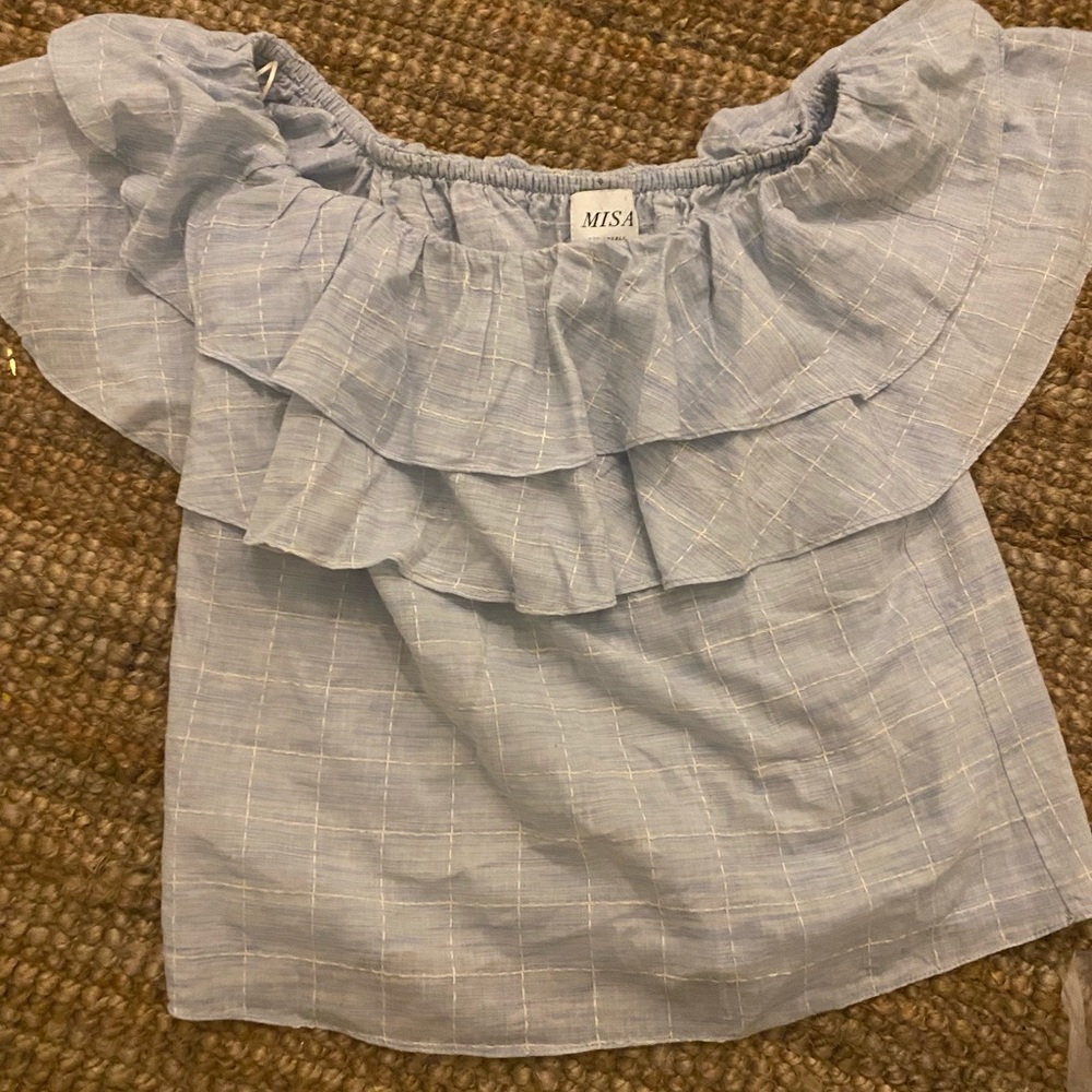 Misa off the shoulder top. So cute! Worn once!
